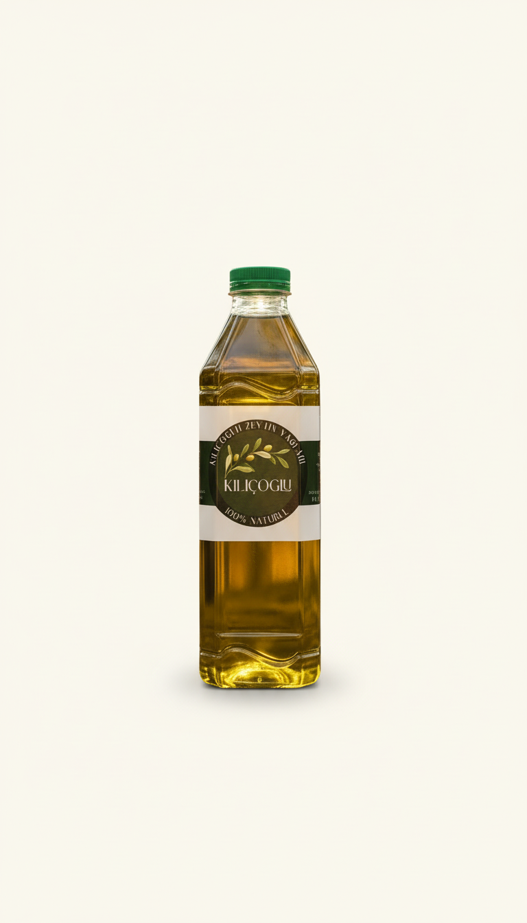 Soğuk Sıkım 1 Litre Zeytin Yağı