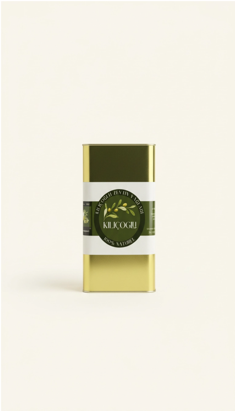 Soğuk Sıkım 5 Litre Zeytinyağı